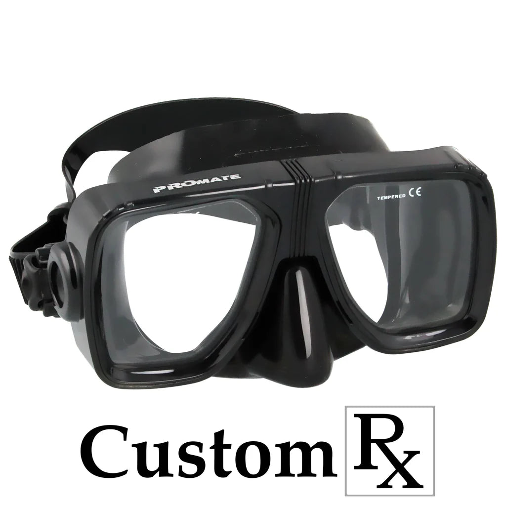 Custom Prescription Promate Scope Scuba Dive Snorkeling Mask - MK245