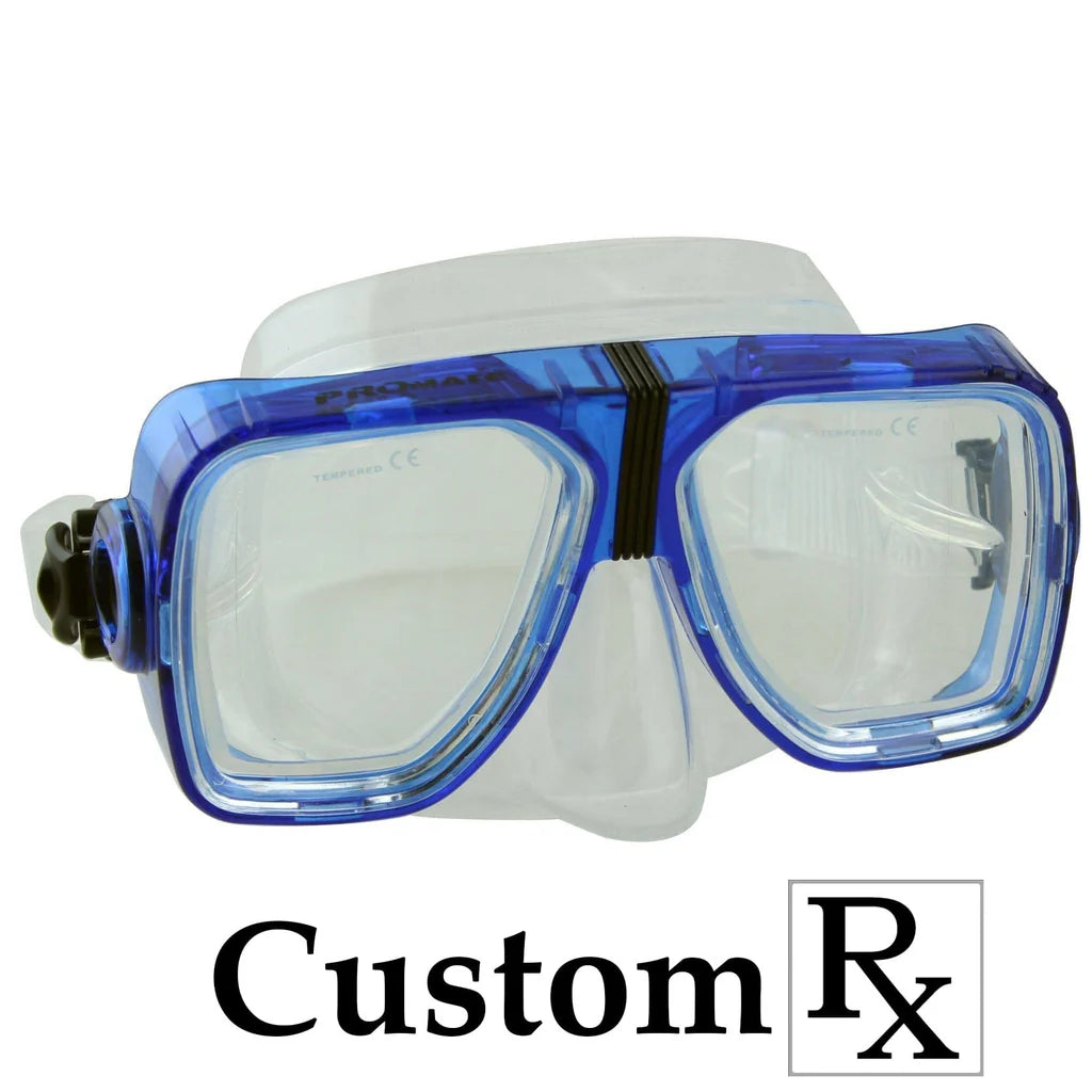 Custom Prescription Promate Scope Scuba Dive Snorkeling Mask - MK245