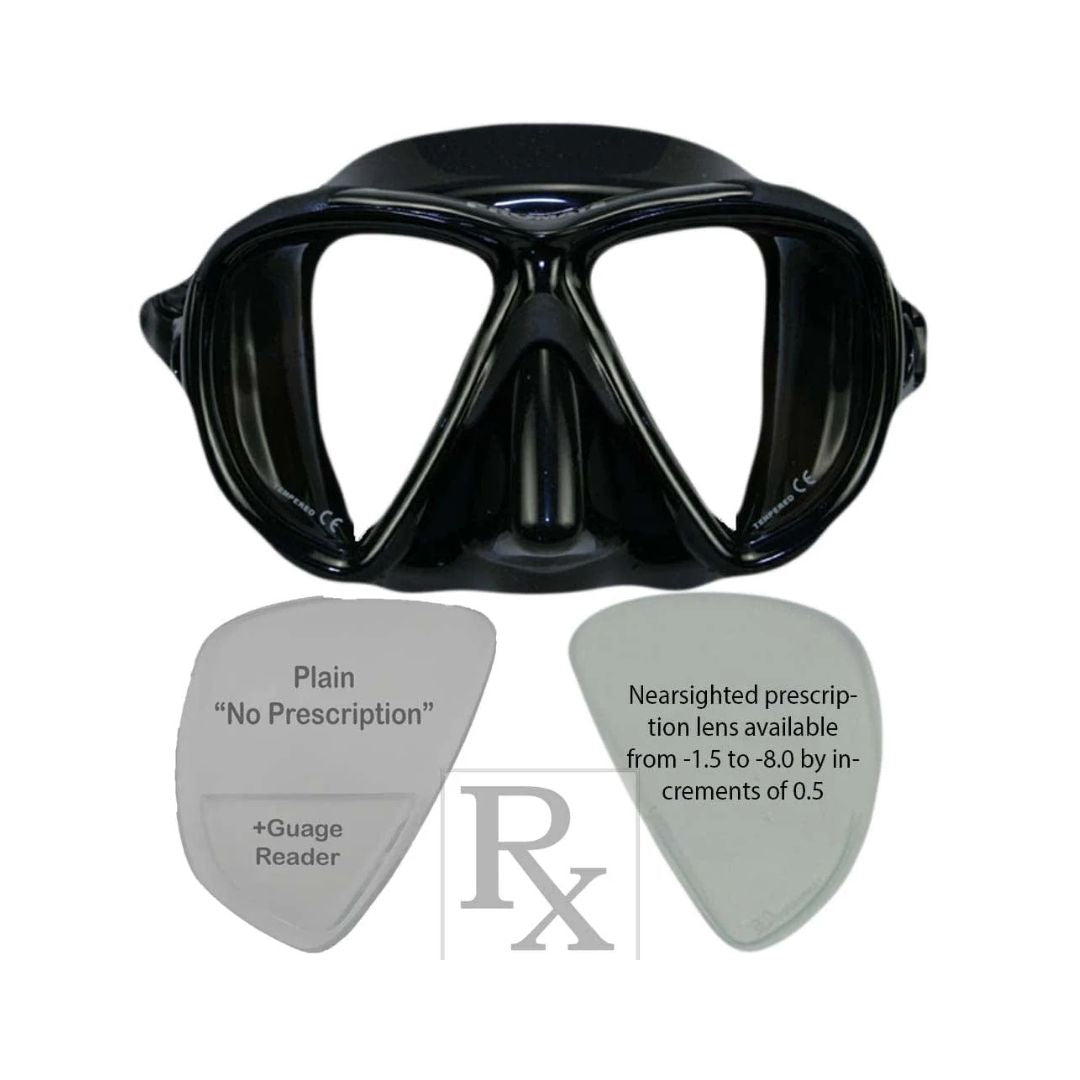 Custom Prescription Promate Hawk Eyes Scuba Diving Snorkeling Mask - MK265