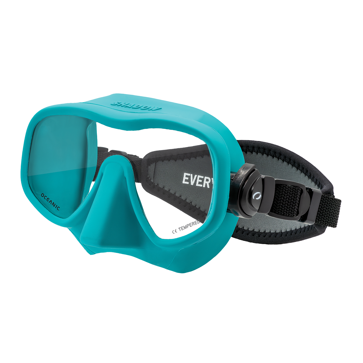 Custom Prescription Oceanic Shadow Frameless Scuba RX Dive Mask