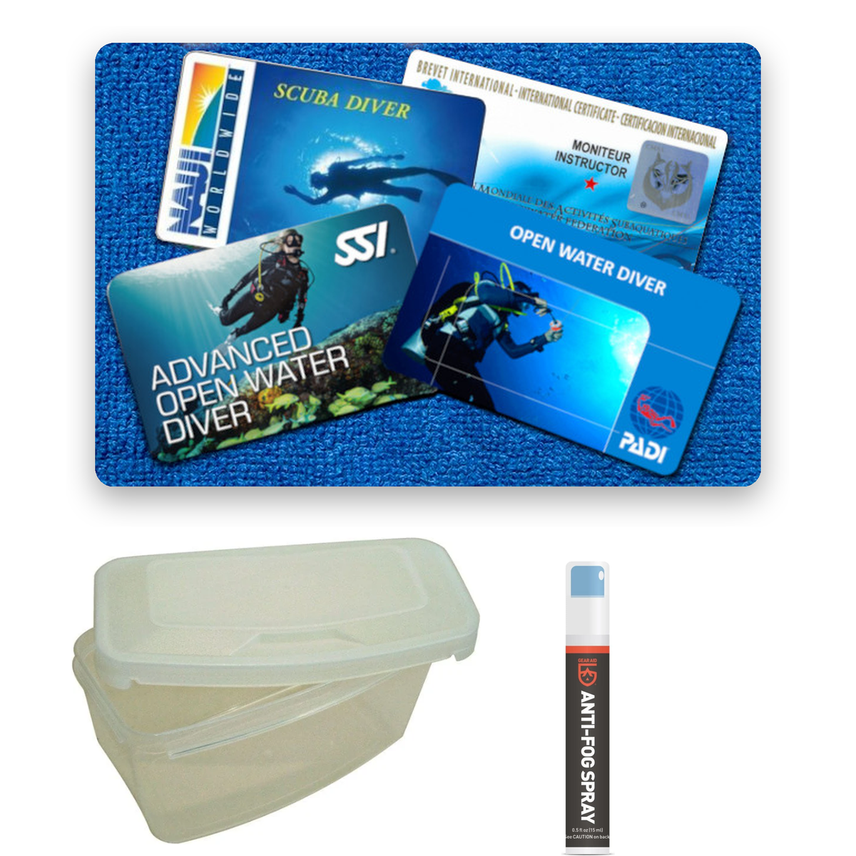 Anti-Fog + Mask Case + Membership