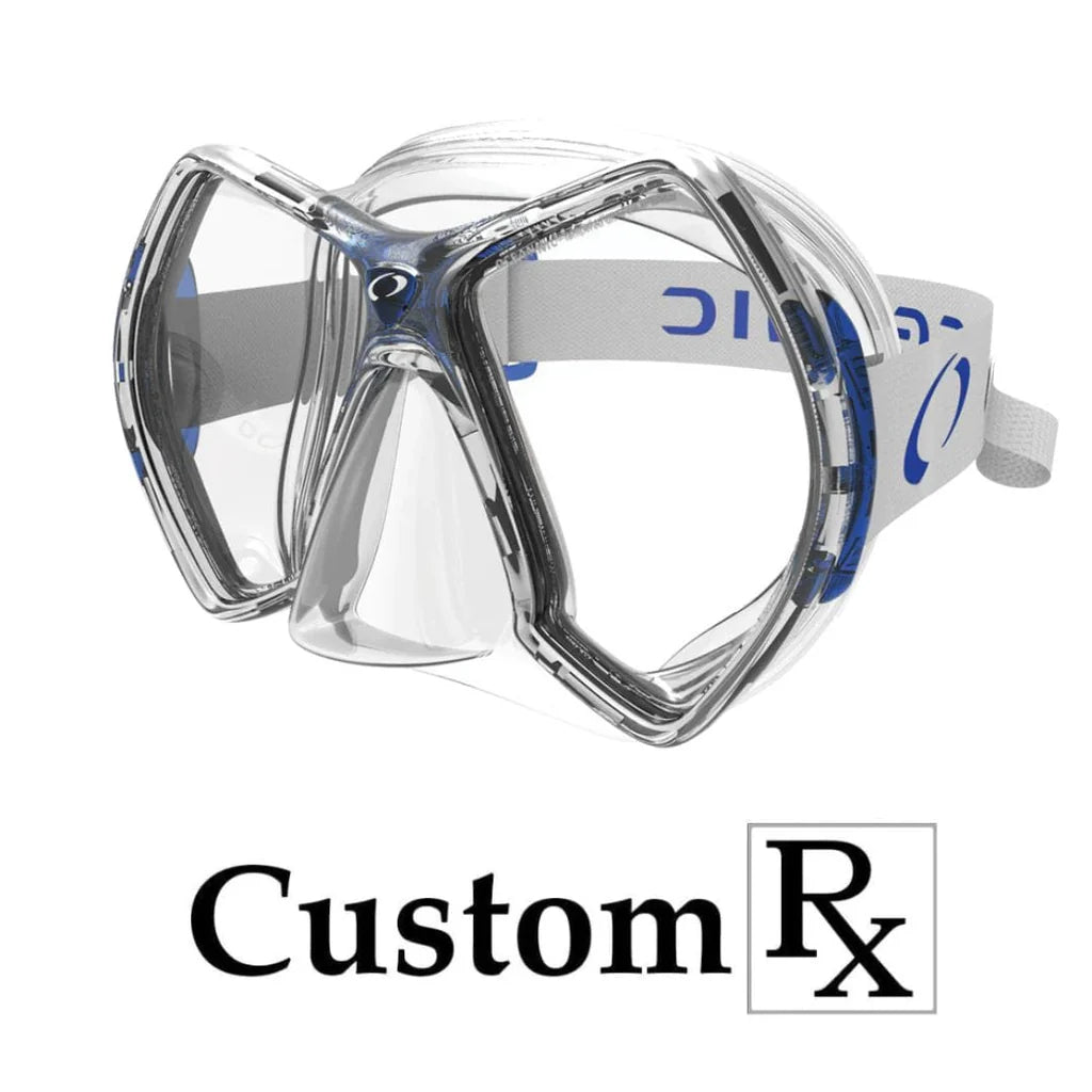 Custom Prescription Oceanic Cyanea Scuba RX Dive Mask