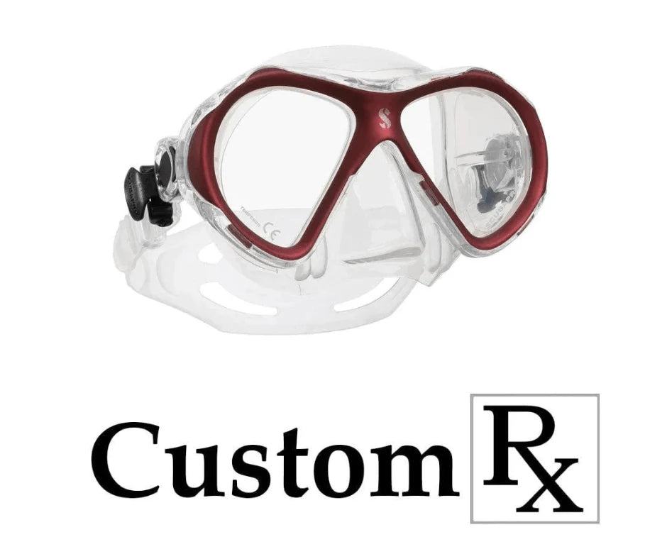 Custom Prescription Scubapro Spectra Mini Scuba RX Dive Mask
