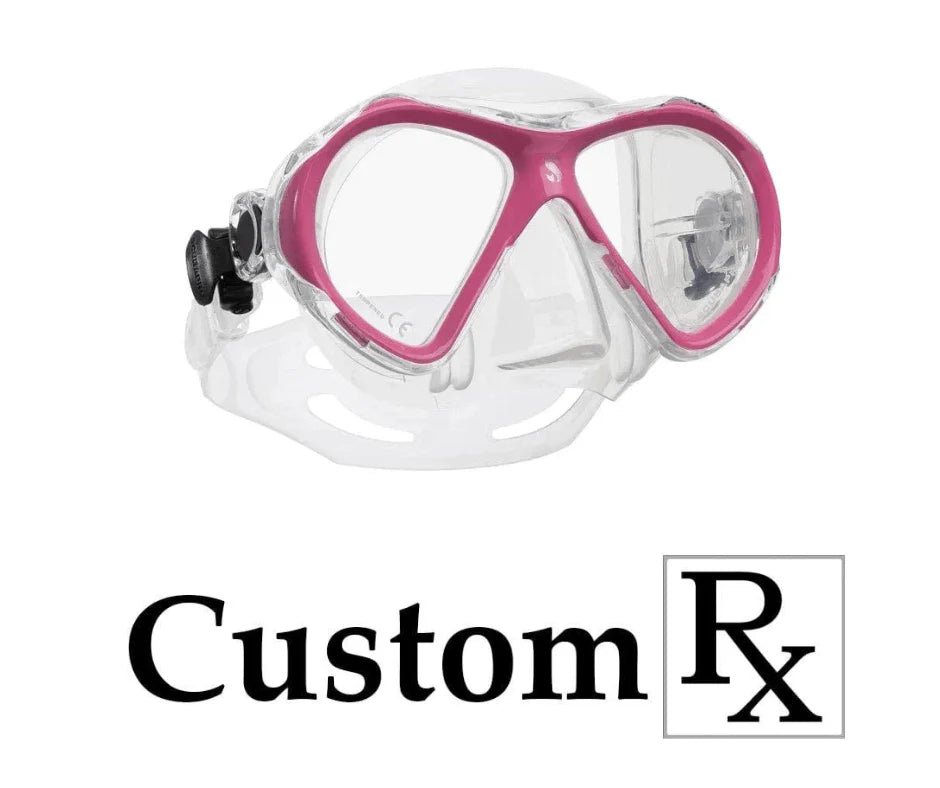 Custom Prescription Scubapro Spectra Mini Scuba RX Dive Mask