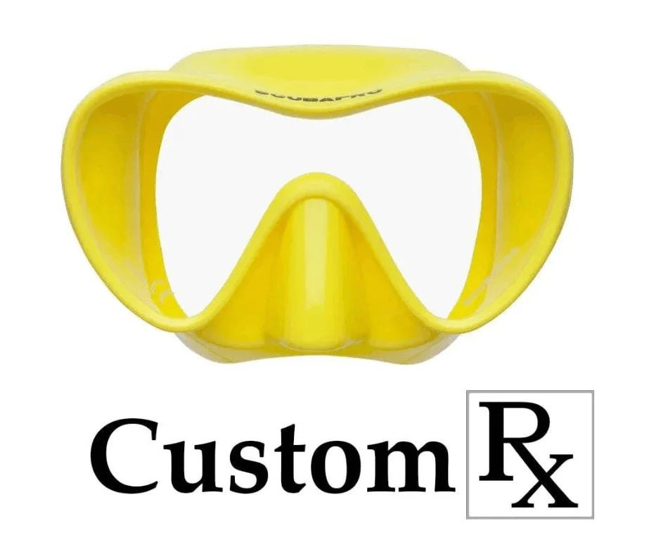 Custom Prescription ScubaPro Trinidad RX Dive Mask