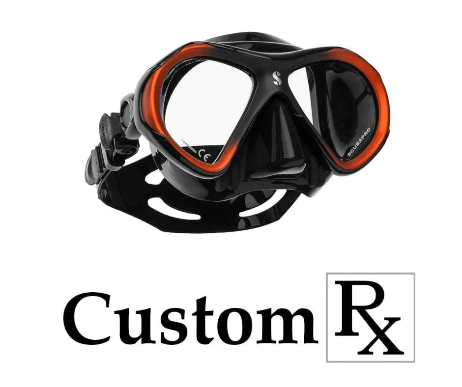 Custom Prescription Scubapro Spectra Mini Scuba RX Dive Mask