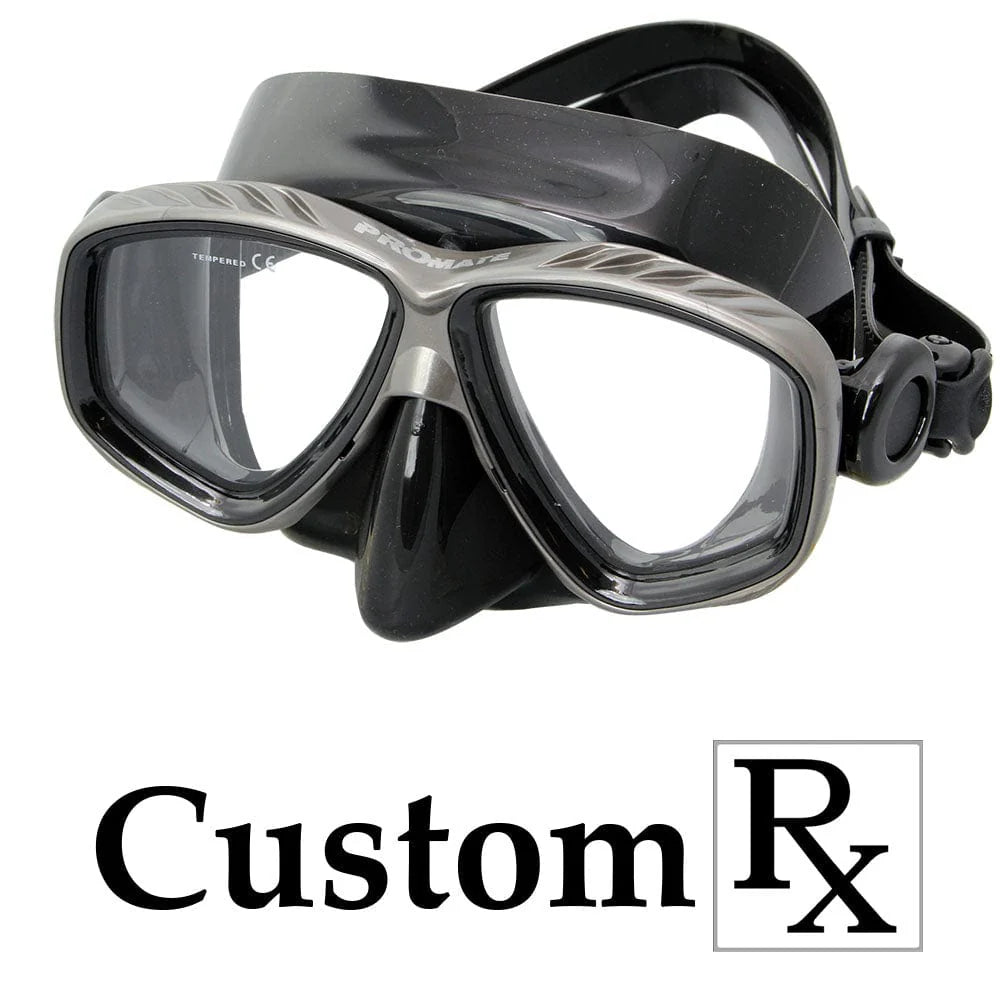 Custom Prescription Promate Sea Viewer Scuba Diving Snorkeling Mask - MK275