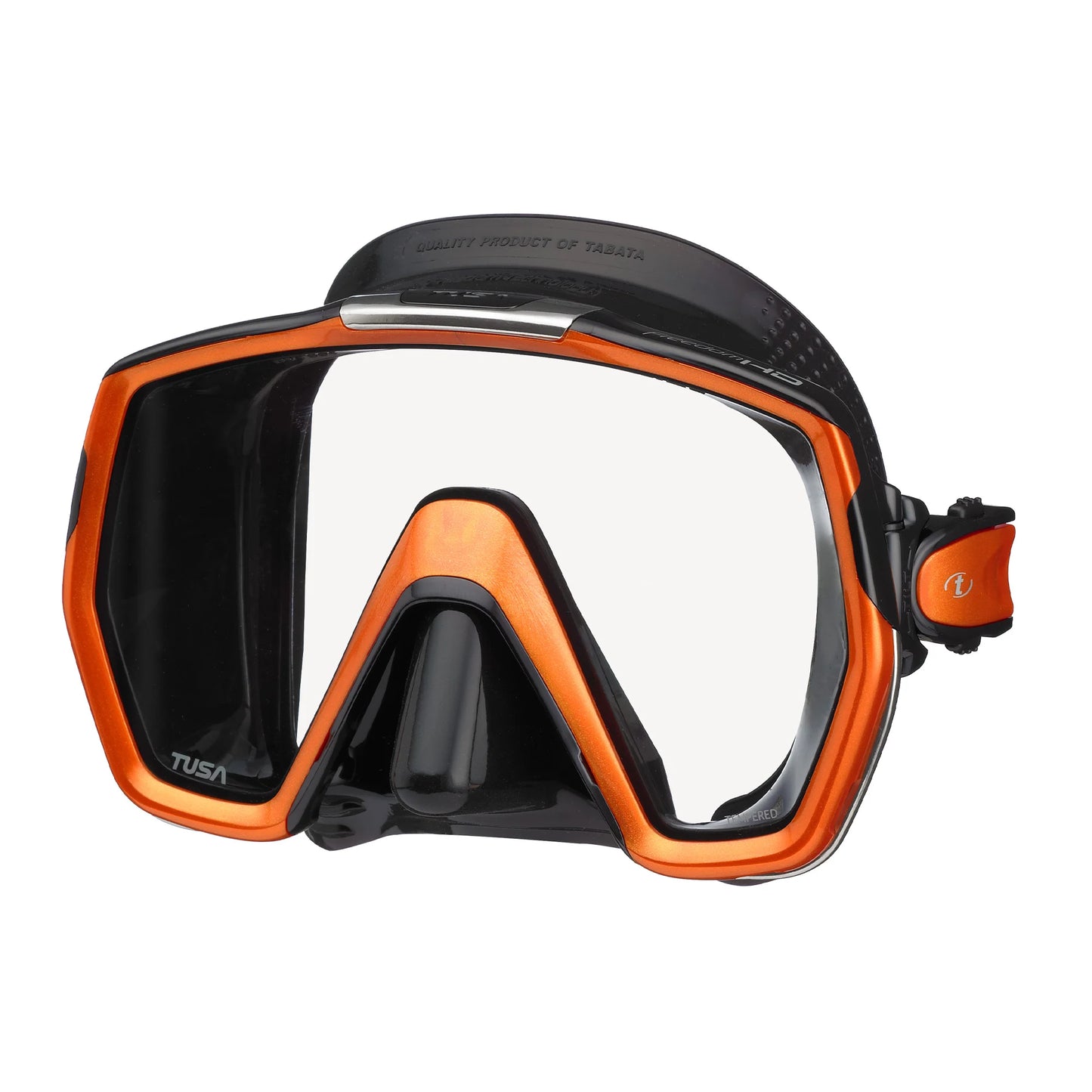 Custom Prescription Tusa Freedom HD Single Lens Scuba Diving Snorkeling Mask