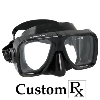 Customs Prescription Promate Scope Scuba Dive Snorkeling Mask - MK245