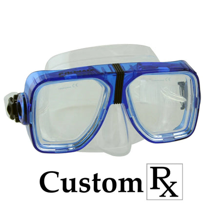 Customs Prescription Promate Scope Scuba Dive Snorkeling Mask - MK245