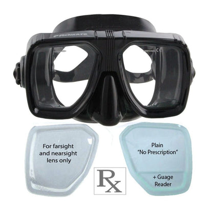 Promate Scope Prescription Snorkel and Scuba Dive RX Mask - MK245