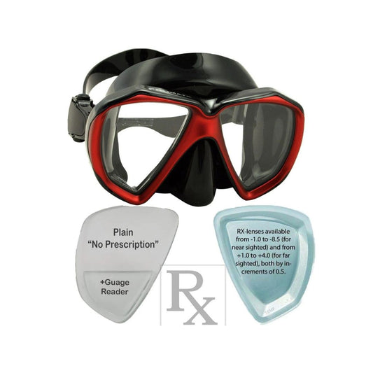 Promate Fish Eyes Prescription Snorkel and Scuba Dive RX Mask - MK260