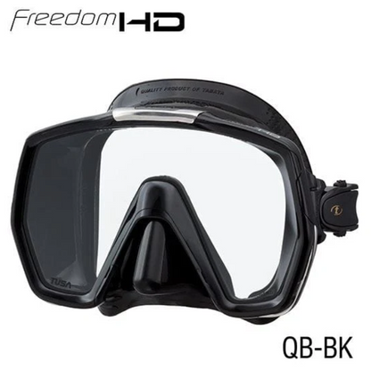 Tusa Freedom HD Single Lens Scuba Diving Snorkeling Mask