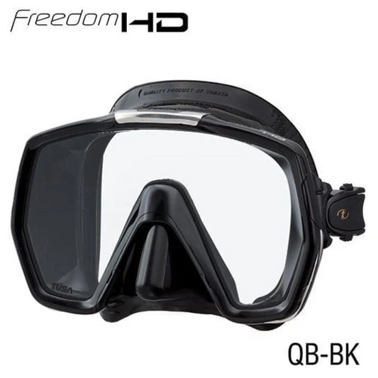 Tusa Freedom HD Single Lens Scuba Diving Snorkeling Mask