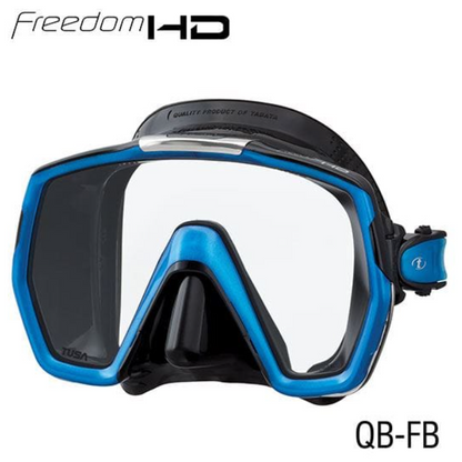 Tusa Freedom HD Single Lens Scuba Diving Snorkeling Mask