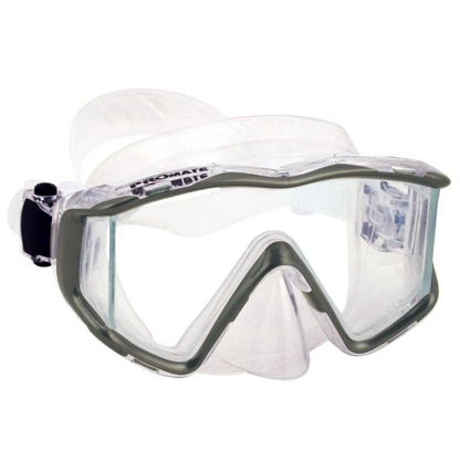 Custom RX Promate Avanti TL Side-view Edgeless Scuba Dive Mask - MK390