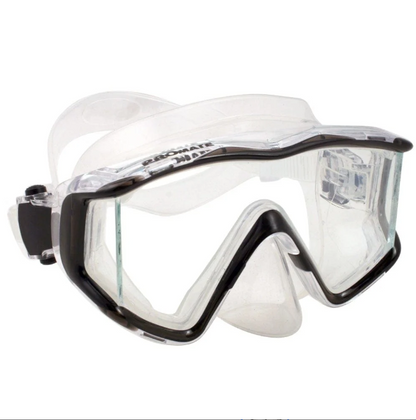 Custom RX Promate Avanti TL Side-view Edgeless Scuba Dive Mask - MK390