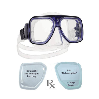 ScubaPro Solara RX Dive Prescription Mask for Snorkeling and Scuba Diving