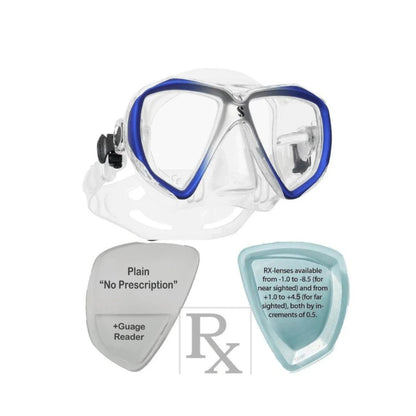 ScubaPro Spectra RX Dive Prescription Mask for Snorkeling and Scuba Diving