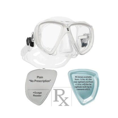 ScubaPro Spectra RX Dive Prescription Mask for Snorkeling and Scuba Diving