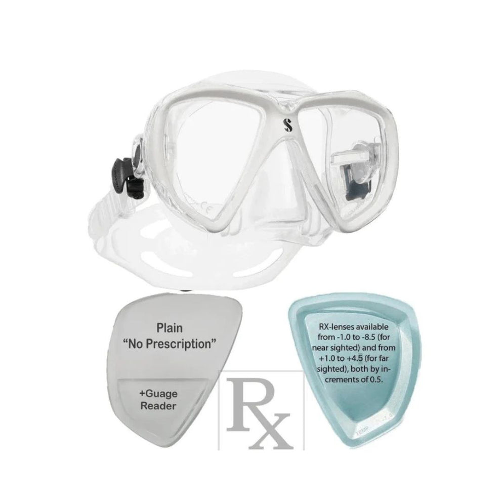 Custom Prescription ScubaPro Spectra Scuba RX Dive Mask – Prescription ...