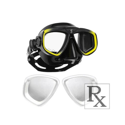 ScubaPro Zoom RX Dive Prescription Mask for Snorkeling and Scuba Diving