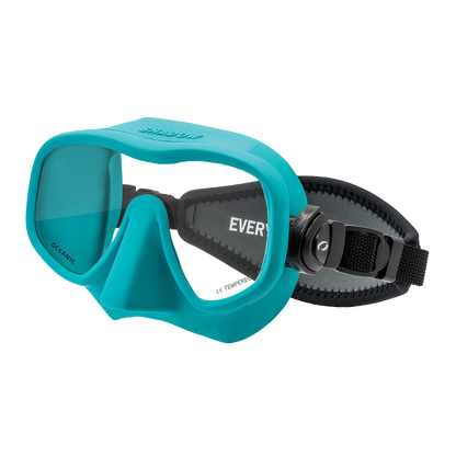 Custom Prescription Oceanic Shadow Frameless Scuba RX Dive Mask