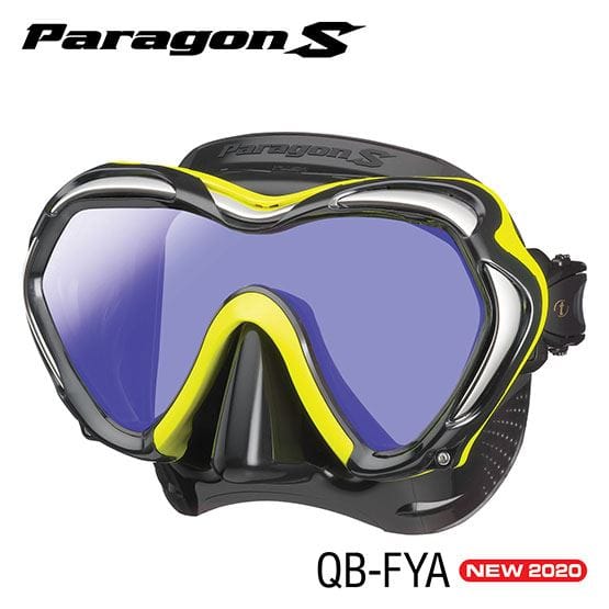 Tusa Paragon S Single Lens Scuba Diving Mask