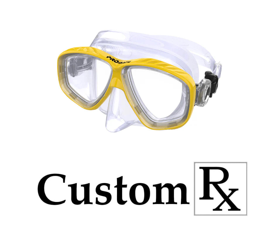 Customs Prescription Promate Sea Viewer Scuba Diving Snorkeling Mask - MK275