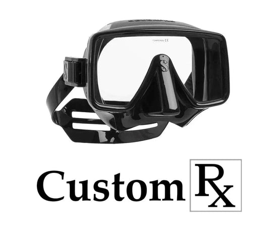 Custom Prescription ScubaPro Frameless Scuba Dive Mask