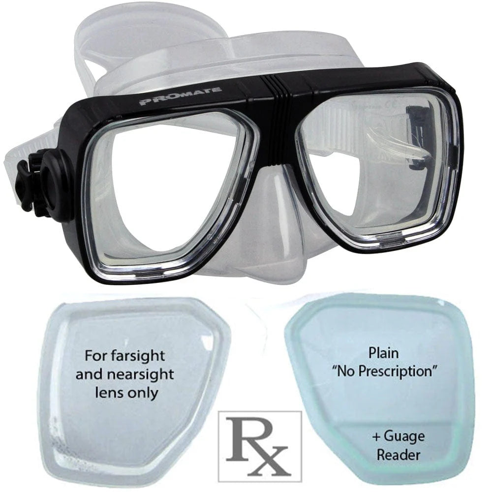 Promate Scope Prescription Snorkel and Scuba Dive RX Mask - MK245