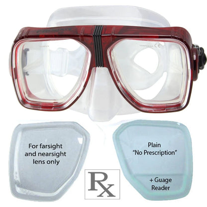 Promate Scope Prescription Snorkel and Scuba Dive RX Mask - MK245