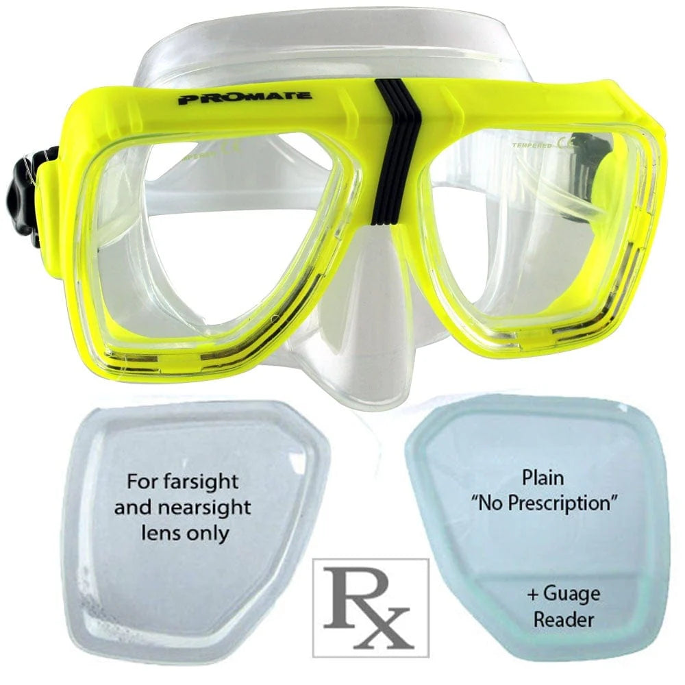 Promate Scope Prescription Snorkel and Scuba Dive RX Mask - MK245