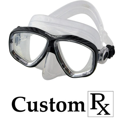 Customs Prescription Promate Sea Viewer Scuba Diving Snorkeling Mask - MK275