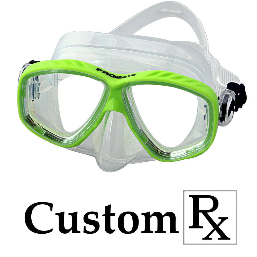 Customs Prescription Promate Sea Viewer Scuba Diving Snorkeling Mask - MK275