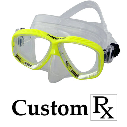 Customs Prescription Promate Sea Viewer Scuba Diving Snorkeling Mask - MK275