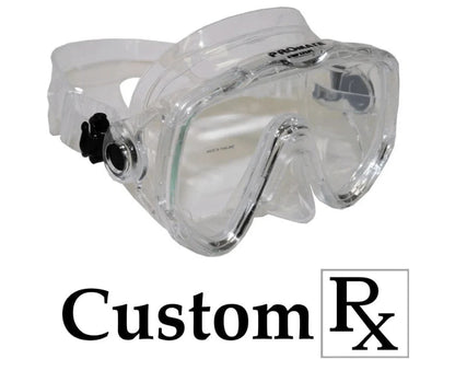Custom Prescription Promate Ocean Owl Scuba Diving Snorkeling Mask - MK160