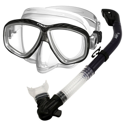 Promate Pro Viewer Purge Mask and Dry Snorkel Combo Set - SCS0030