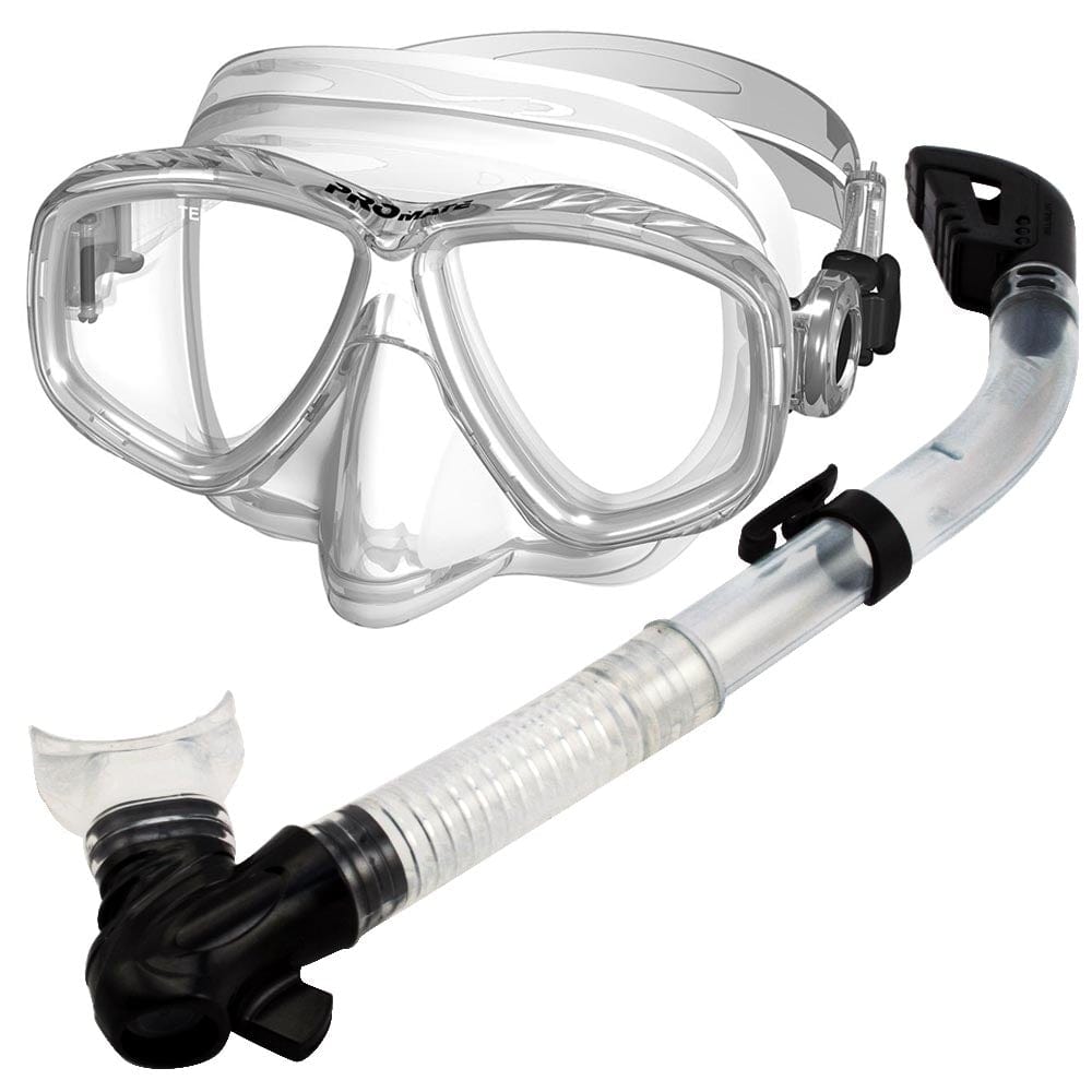 Promate Pro Viewer Purge Mask and Dry Snorkel Combo Set - SCS0030