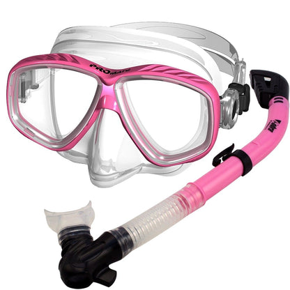 Promate Pro Viewer Purge Mask and Dry Snorkel Combo Set - SCS0030