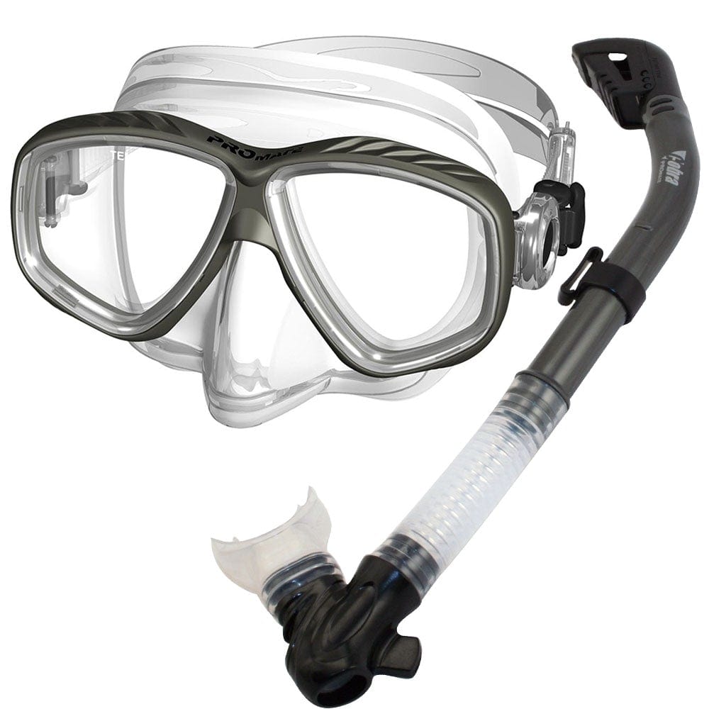 Promate Pro Viewer Purge Mask and Dry Snorkel Combo Set - SCS0030