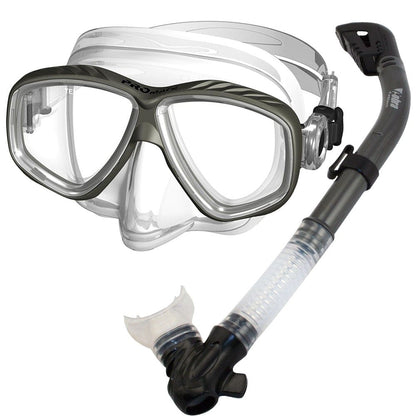 Promate Pro Viewer Purge Mask and Dry Snorkel Combo Set - SCS0030