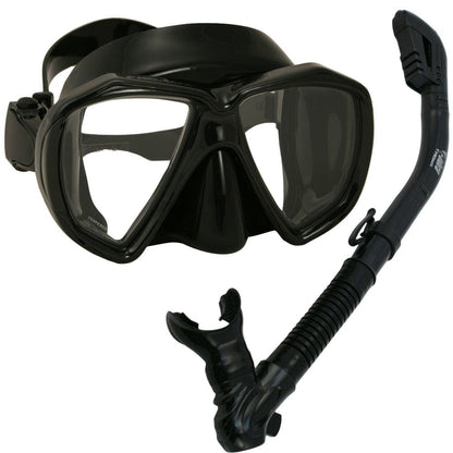 Snorkeling Scuba Dive Dry Snorkel Mask Deluxe Gear Set - SCS0031