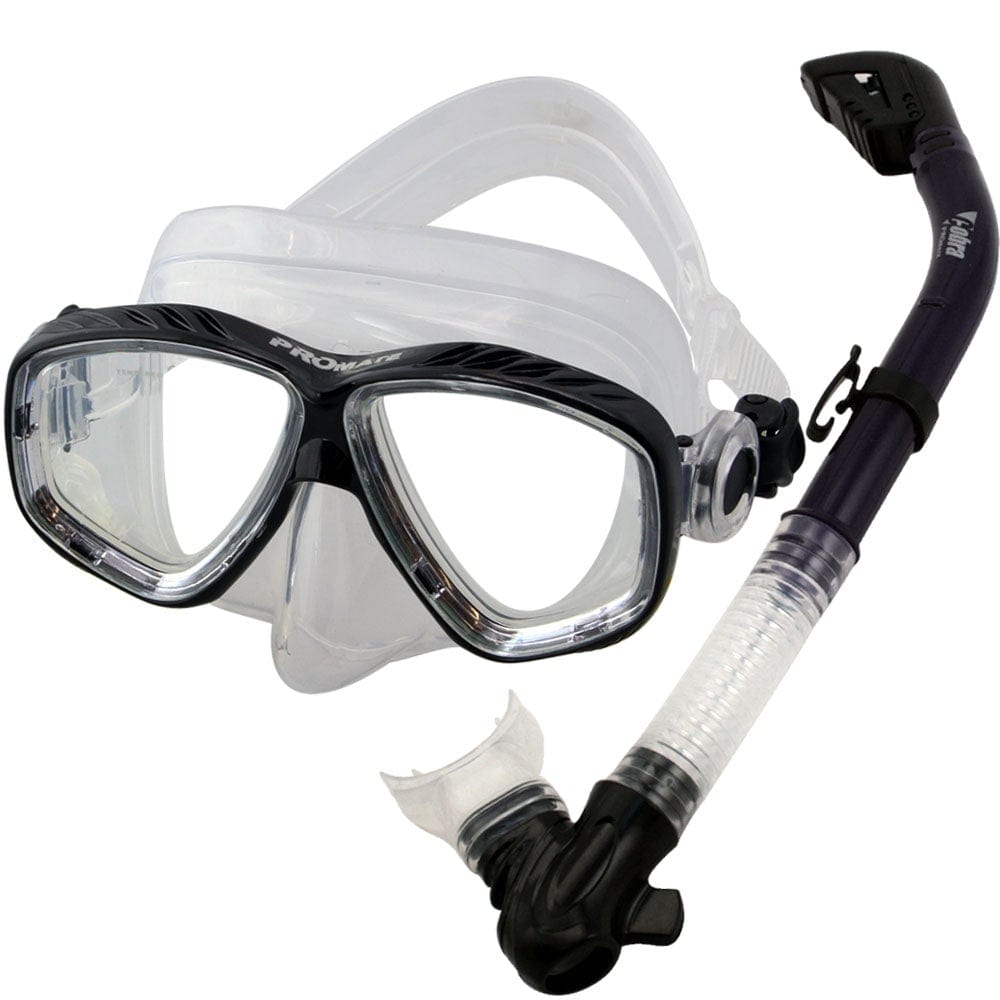 Snorkel & Mask Combo set for Dry Snorkeling Scuba Diving - SCS0066
