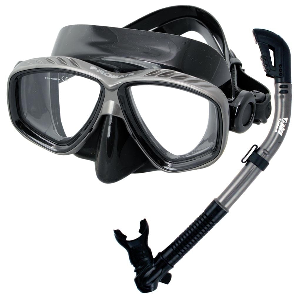 Snorkel & Mask Combo set for Dry Snorkeling Scuba Diving - SCS0066