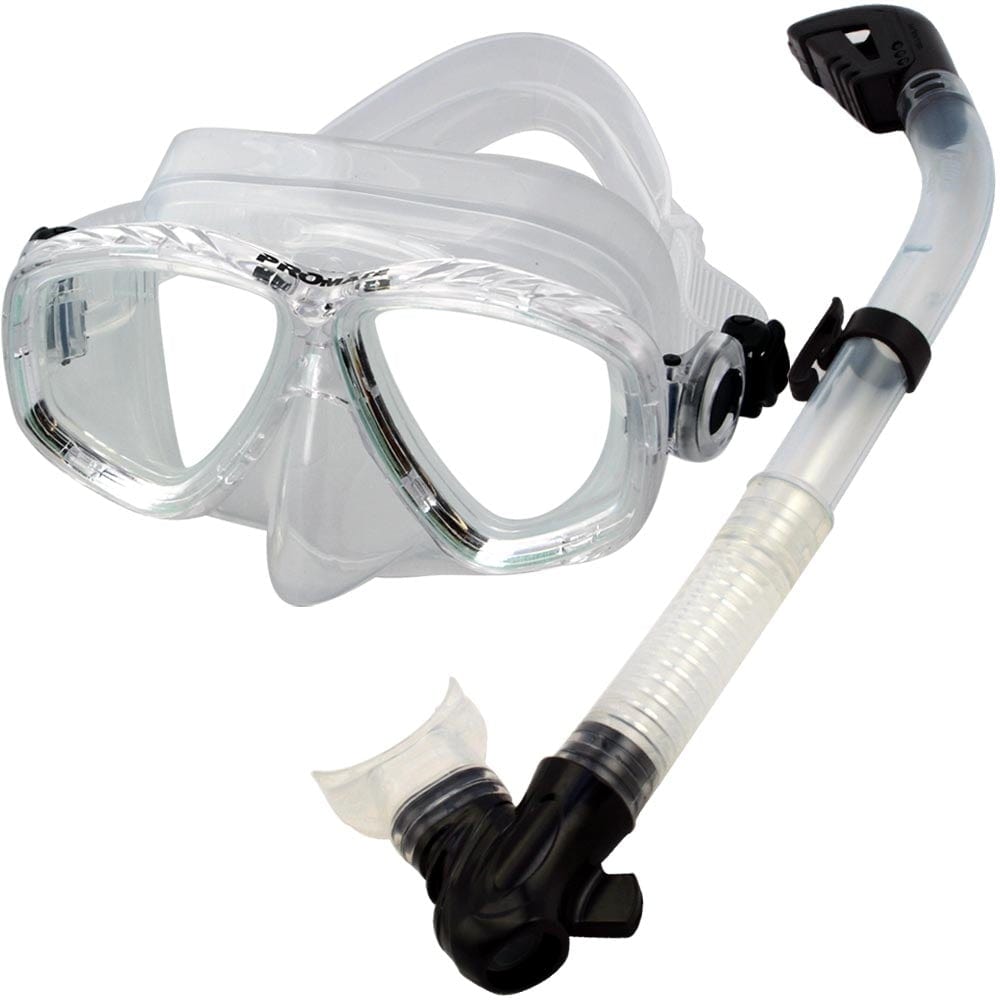 Snorkel & Mask Combo set for Dry Snorkeling Scuba Diving - SCS0066