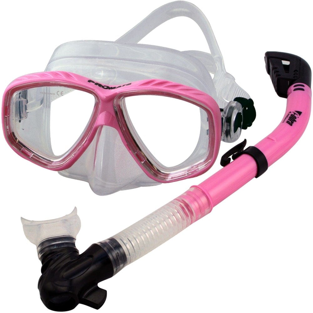 Snorkel & Mask Combo set for Dry Snorkeling Scuba Diving - SCS0066