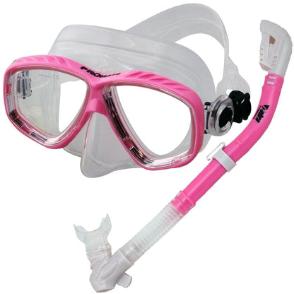 Snorkel & Mask Combo set for Dry Snorkeling Scuba Diving - SCS0066