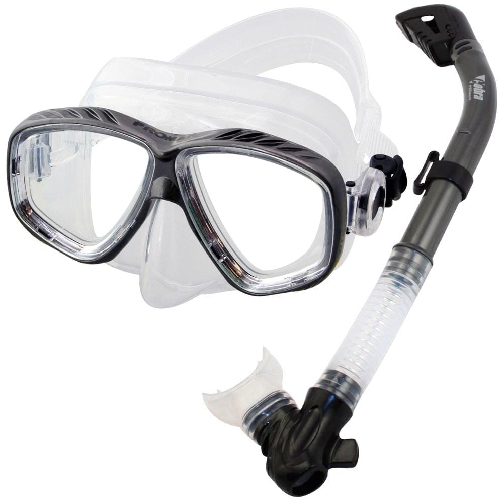 Snorkel & Mask Combo set for Dry Snorkeling Scuba Diving - SCS0066