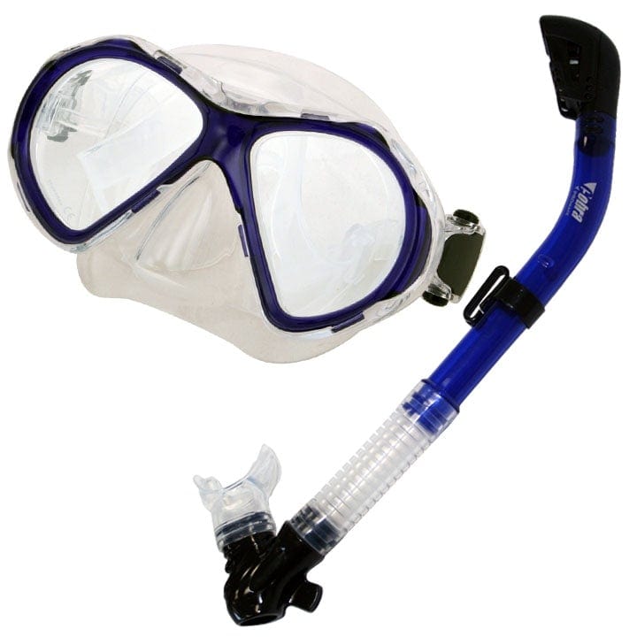 Snorkeling Scuba Dive DRY Snorkel Mask Gear Set - SCS0074